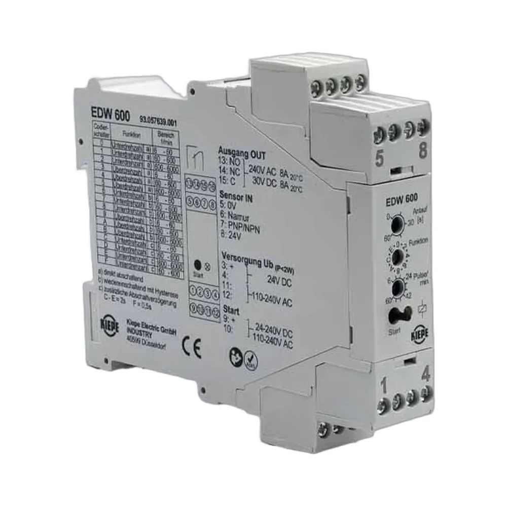 سوئیچ الکتریکی مانیتورینگ سرعت EDW 600 کیپه آلمان